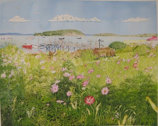 Original Watercolor - Bar Harbor
