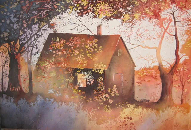 Watercolor - Granny House
